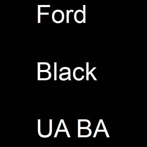 Ford, Black, UA BA.